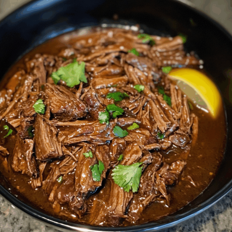 Slow Cooker Barbacoa Beef: Flavorful, Tender, and Easy