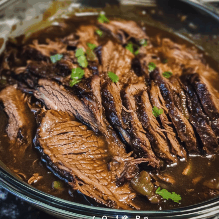 Slow Cooker Beef Brisket: Tender, Flavorful, and Effortless