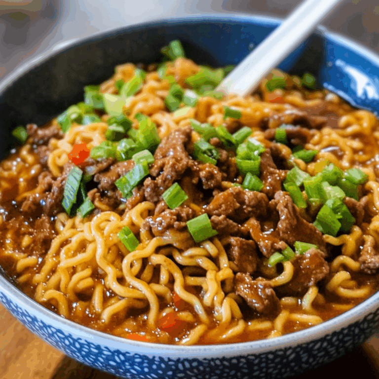 Slow Cooker Beef Ramen Noodles: Convenience Meets Comfort