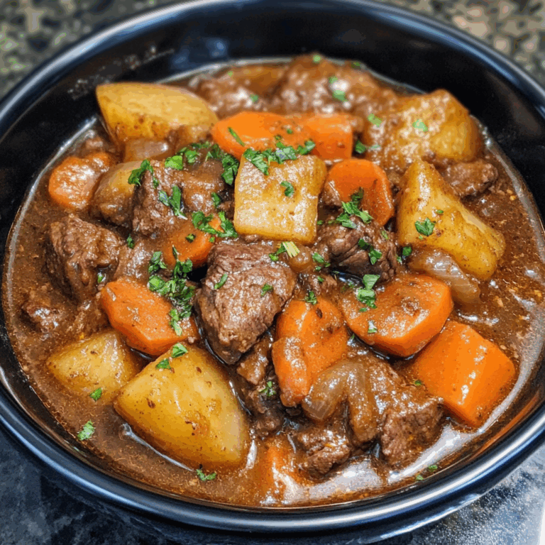 Slow Cooker Beef Stew: A Comforting Classic Made Easy