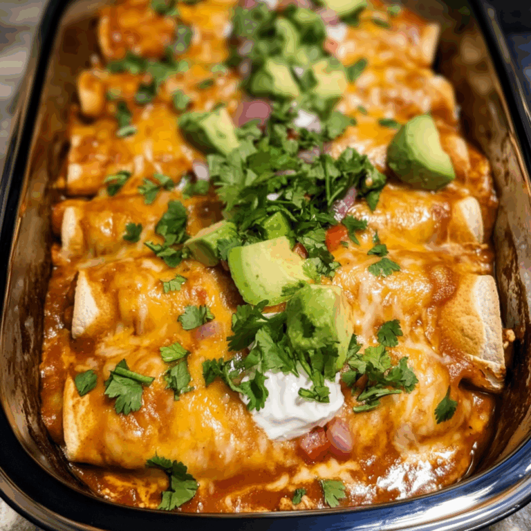 Slow Cooker Chicken Enchiladas: A Hands-Off Fiesta Favorite