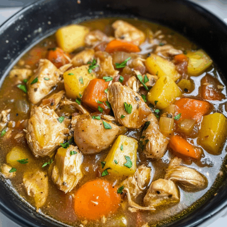Slow Cooker Chicken Stew: A Comforting One-Pot Meal