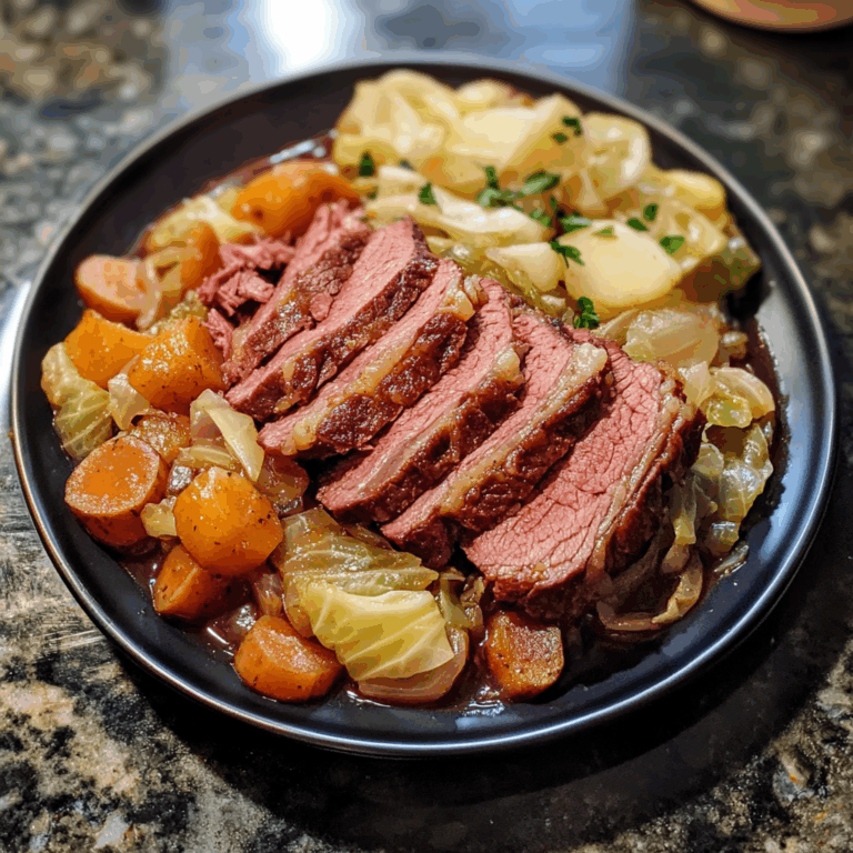 Slow Cooker Corned Beef and Cabbage: A Cozy, Hassle-Free Classic