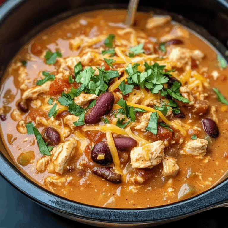 Slow Cooker Cream Cheese Crack Chicken Chili