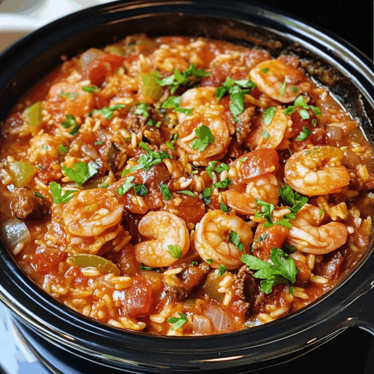 Slow Cooker Jambalaya: A Flavorful Louisiana Classic Made Easy