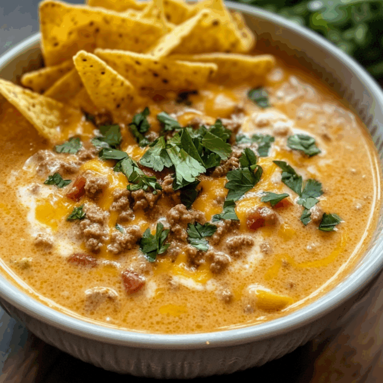 Slow Cooker Nacho Soup: A Cozy and Comforting Delight