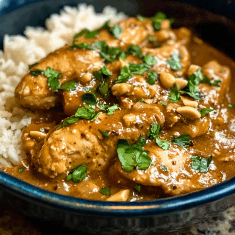 Slow Cooker Peanut Chicken: A Flavorful and Hassle-Free Meal