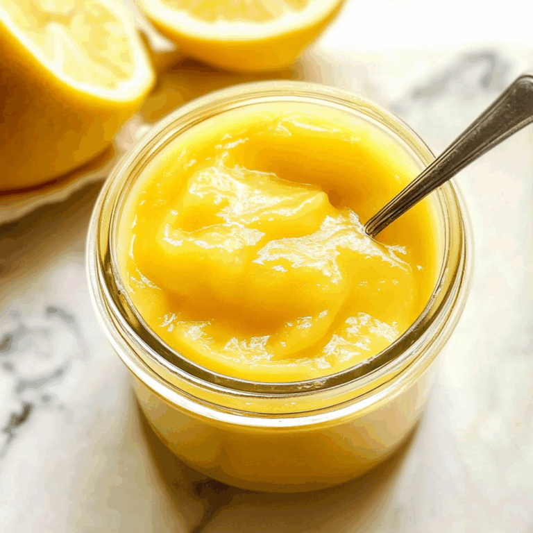 Easy Lemon Curd: A Tangy Delight in Just 30 Minutes