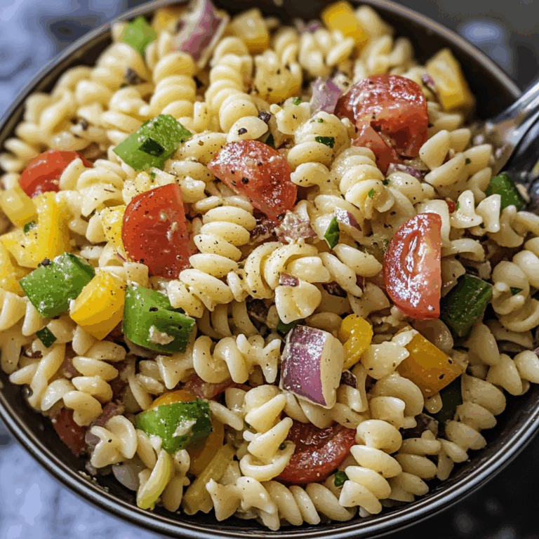 Easy Pasta Salad: A Delicious and Versatile Summer Staple