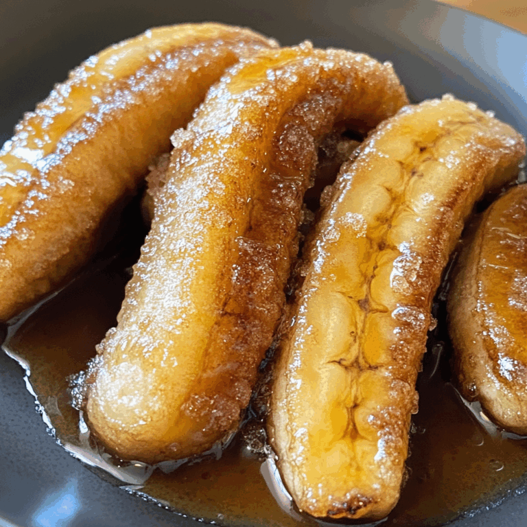 Delectable Fried Banana with Brown Sugar