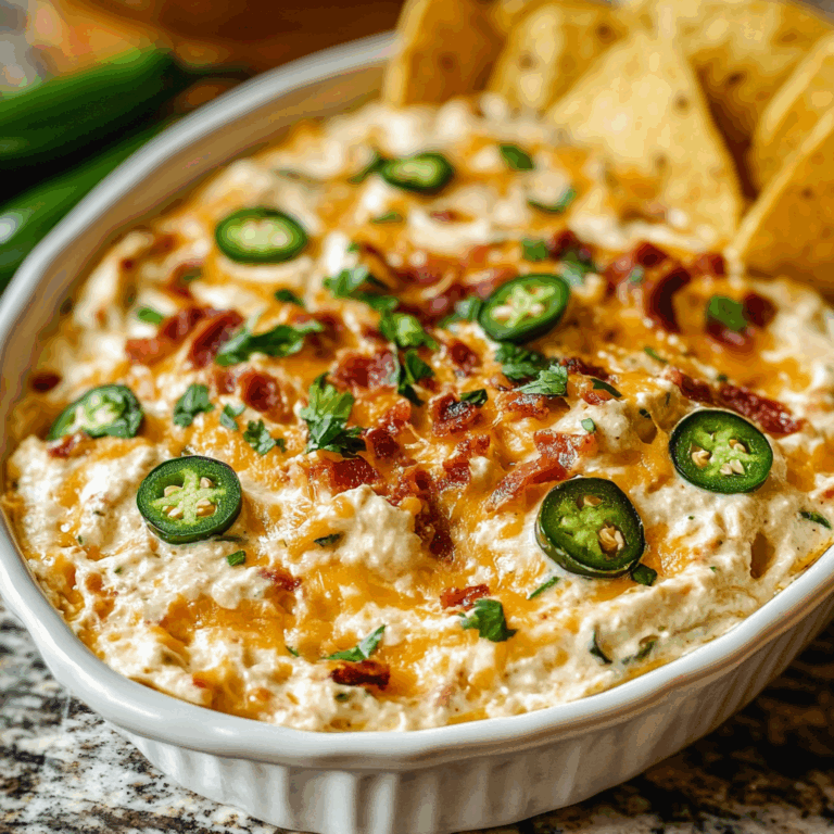 Jalapeño Poppers Dip: The Irresistible Creamy Appetizer