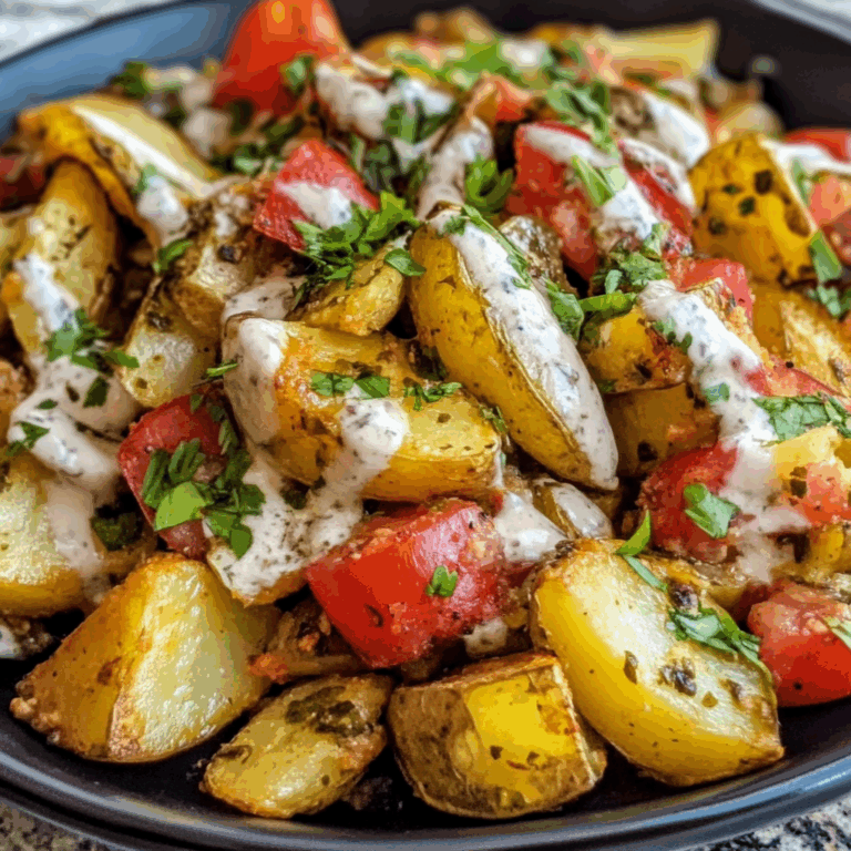 Loaded Mediterranean Potato Wedges