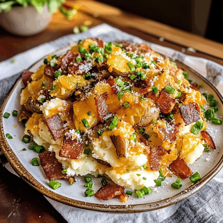 Loaded Smashed Potatoes: A Flavor-Packed Sensation