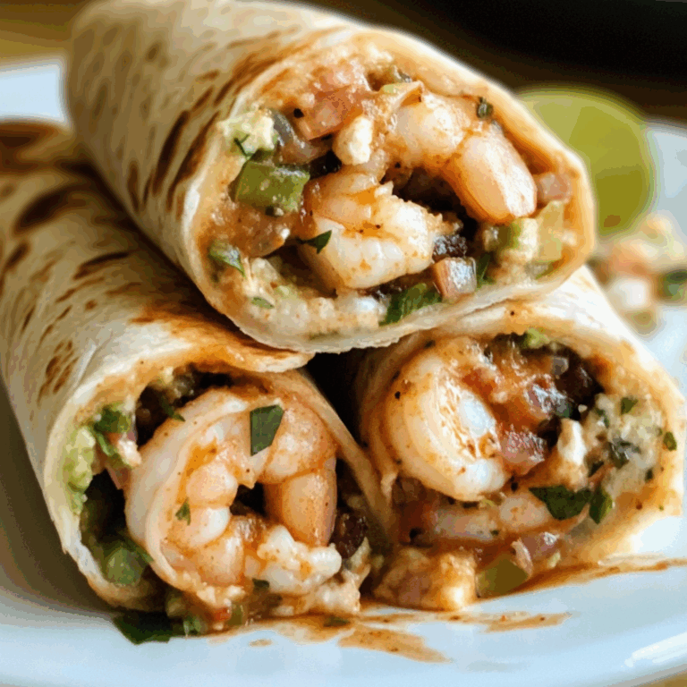 Irresistible Old Bay Shrimp Burritos