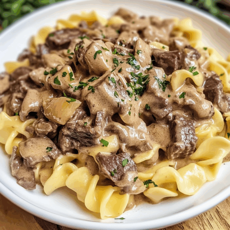 Old Fashioned Beef Stroganoff: A Timeless Classic
