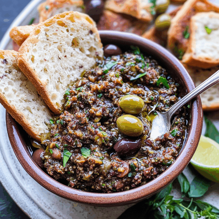 Olive Tapenade: A Savory Mediterranean Delight