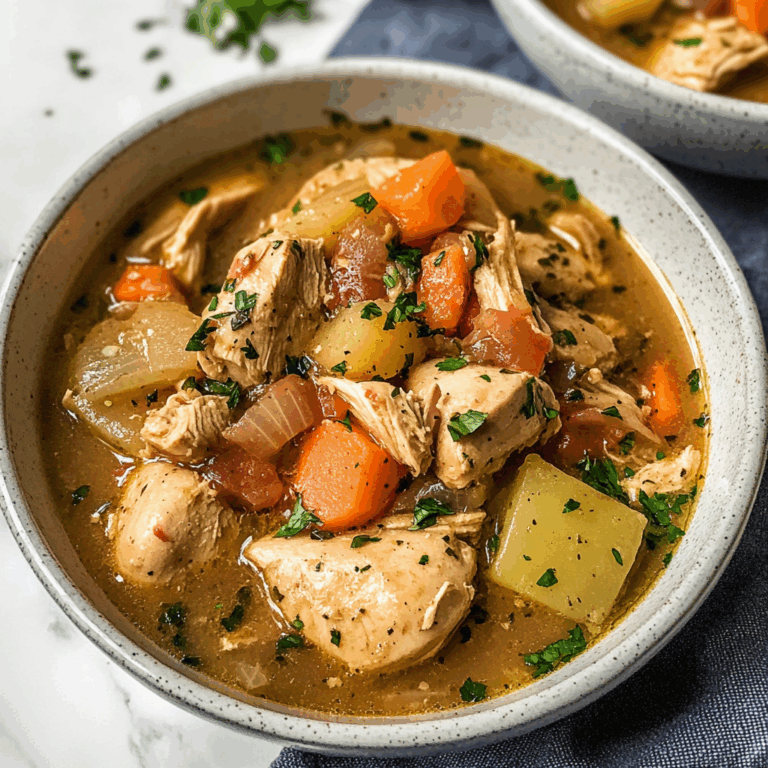 Irresistible Chicken Stew in the Slow Cooker