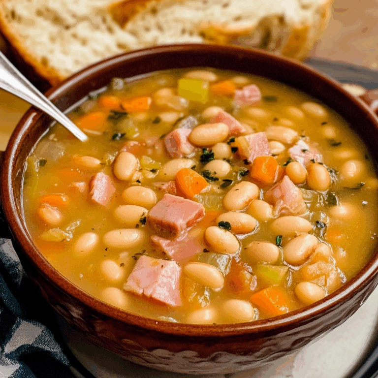 Heartwarming Ham and Bean Soup: A Cozy Classic