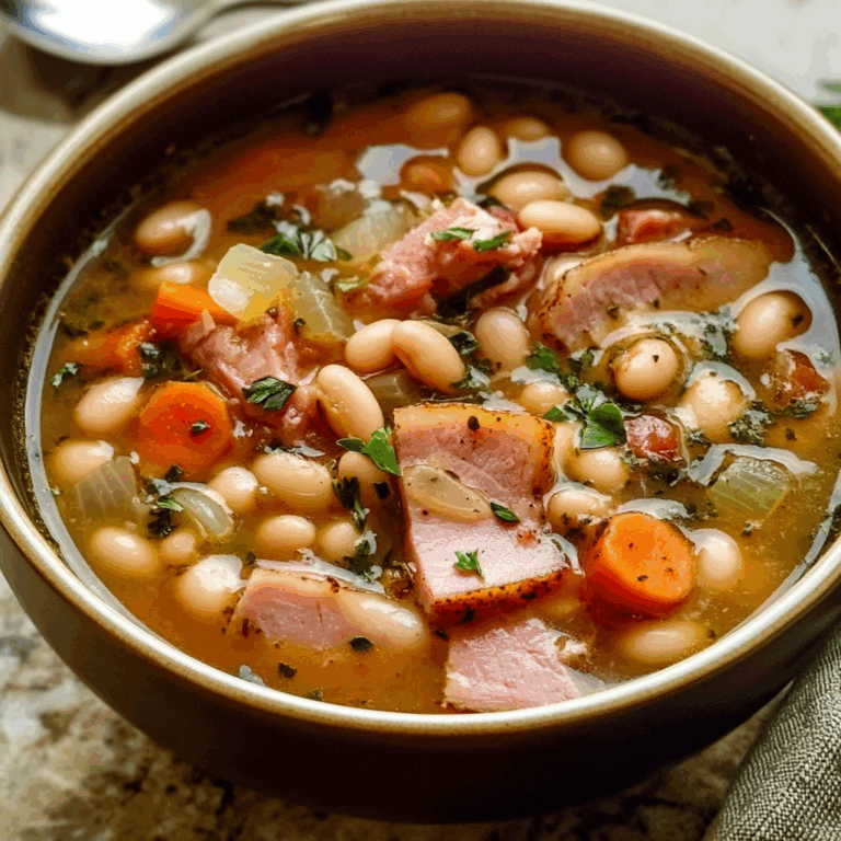 Hearty Ham and White Bean Soup: A Comforting Classic