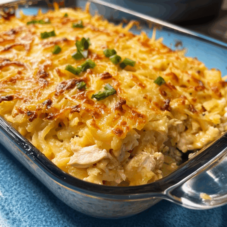 Hashbrown Chicken Casserole: The Ultimate Comfort Food