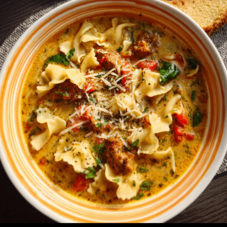 Authentic Italian Noodle Soup: A Comforting Classic