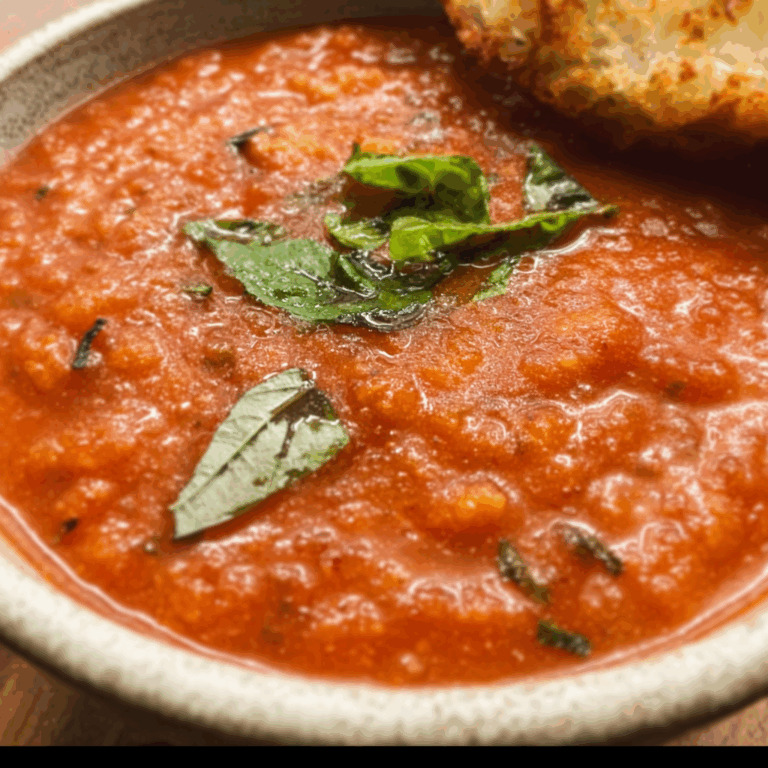 Comforting Italian Tomato and Bread Soup