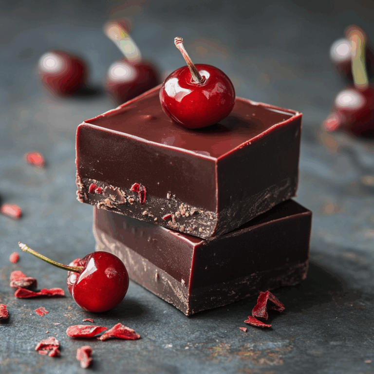 Luscious Cherry Gourcia Fudges: Indulgence in Every Bite