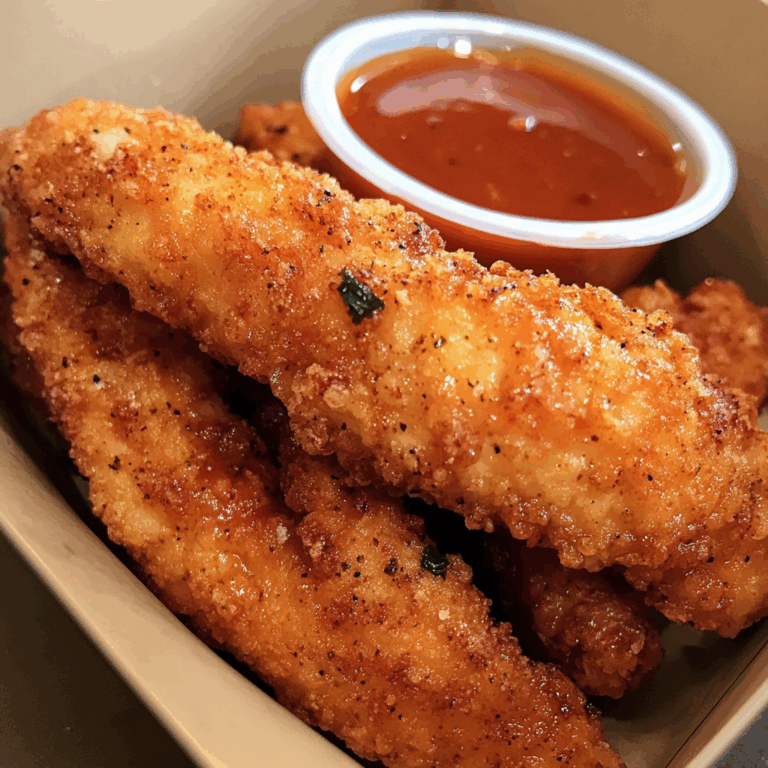 Irresistible Chicken Tenders with Dipping Sauce