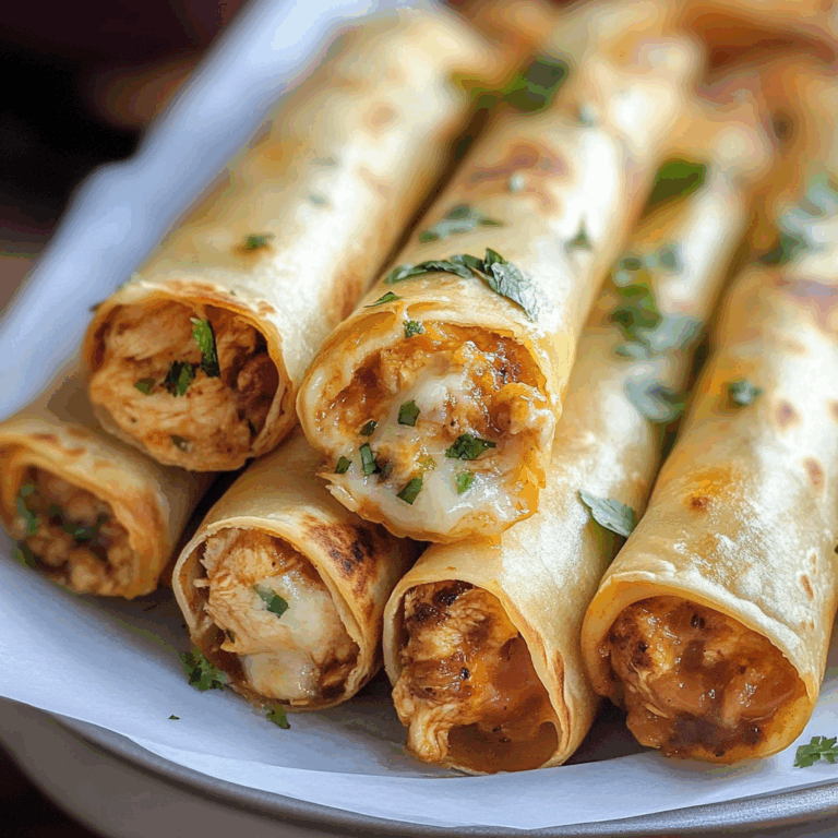 Delectable Chicken Taquitoss: Your New Favorite Appetizer