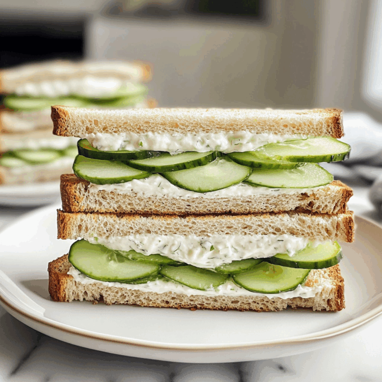 Refreshing Cucumber Sandwiches: A Delightful Summer Treat