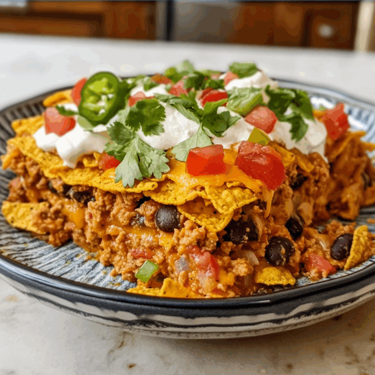 Doritos Taco Casserole: A Flavor-Packed Twist on a Classic