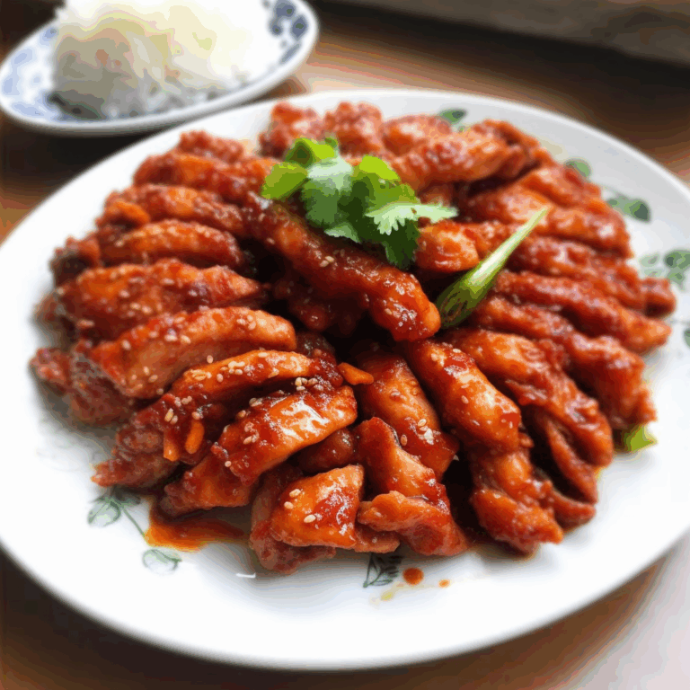 Fiery and Flavorful Dragon Chicken