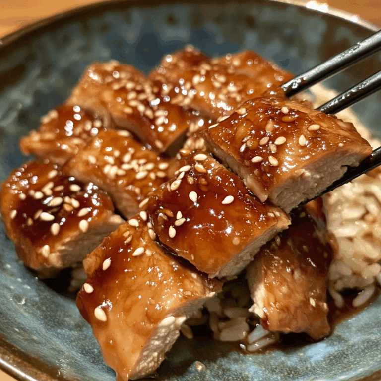 Easy Teriyaki Chicken with Sesame Seeds