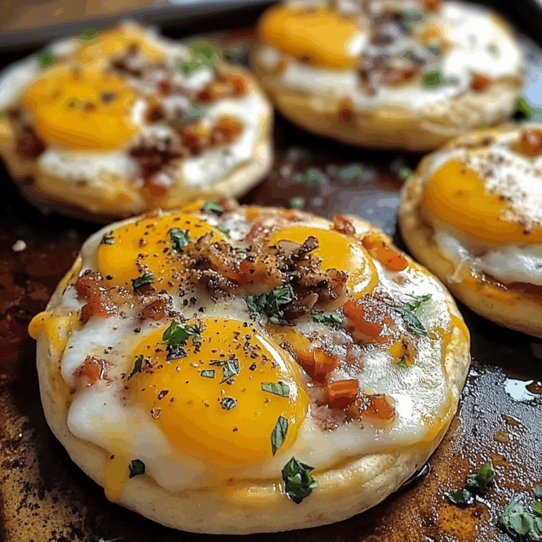 Irresistible English Muffin Breakfast Pizza