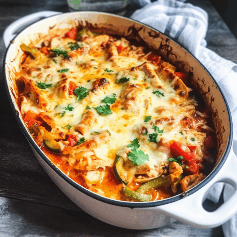 Fajita Chicken Breasts Casserole