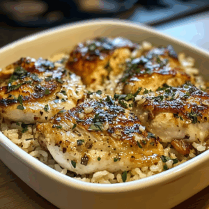 Forgotten Chicken and Rice: A Comforting Weeknight Favorite