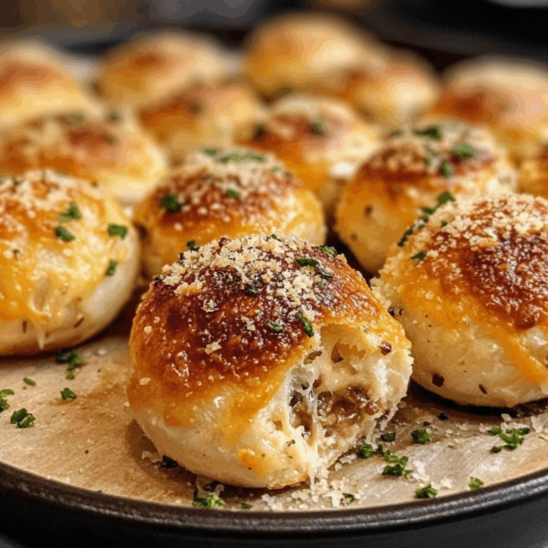 Garlic Parmesan Cheese Bombs: Irresistible Savory Bites