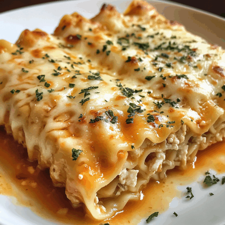 Garlic Parmesan Chicken Lasagna Roll-Ups
