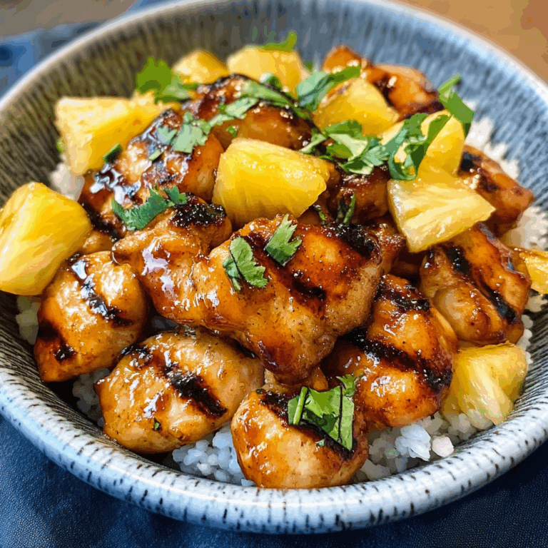 Hawaiian Pineapple Chicken: A Tropical Delight
