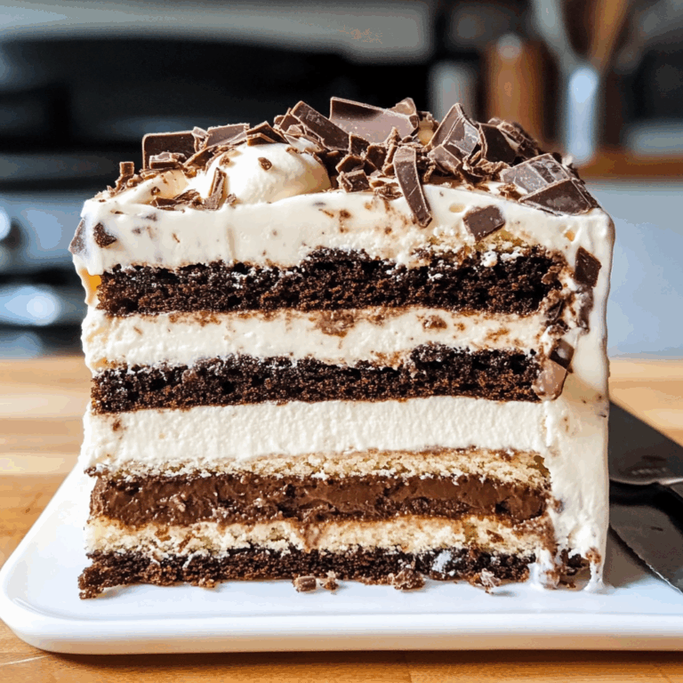 Irresistible Ice Cream Sandwich Cake