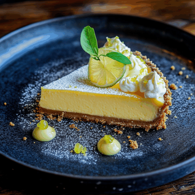 Irresistible Key Lime Pie: The Perfect Balance of Tart and Sweet
