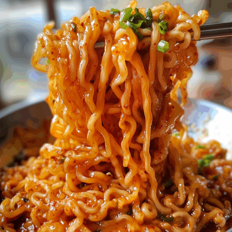 Unleash the Flavors of Korean Spicy Ramen Noodles