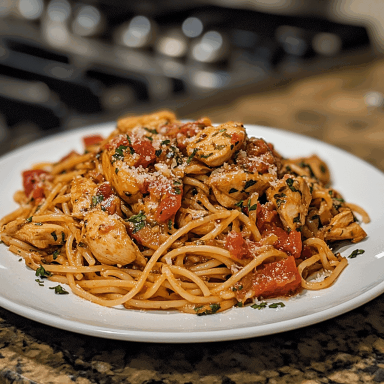 Monterey Chicken Spaghetti: A Flavor-Packed, Time-Saving Delight