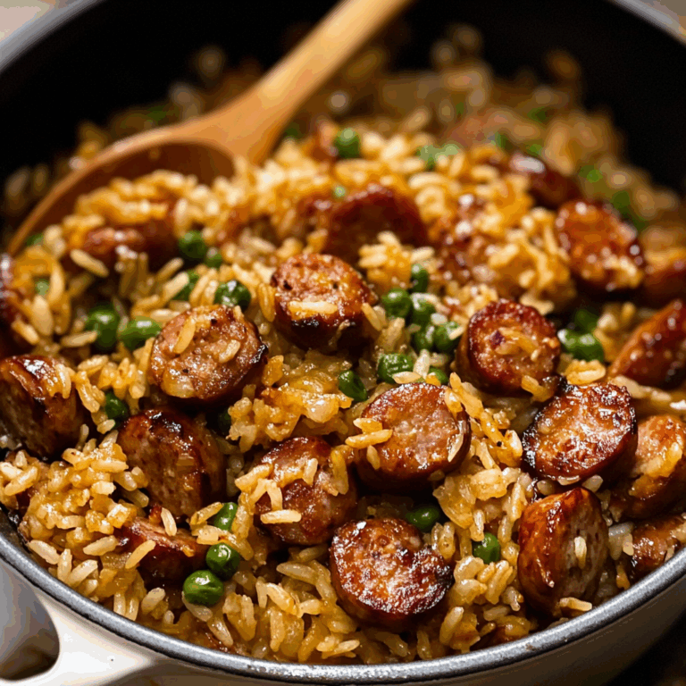 One-Pot Smoked Sausage and Rice