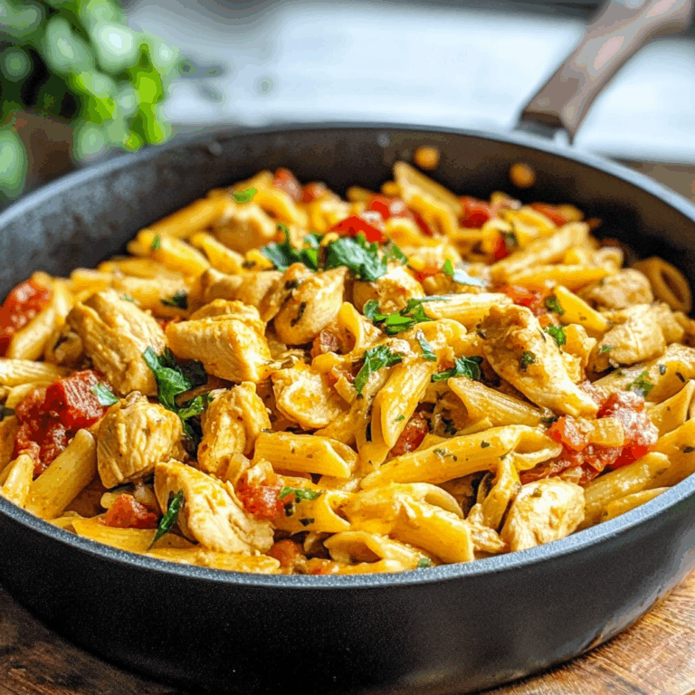 One Pot Italian Chicken Pasta