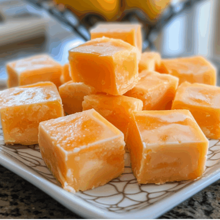 Irresistible Orange Dreamsicle Fudge