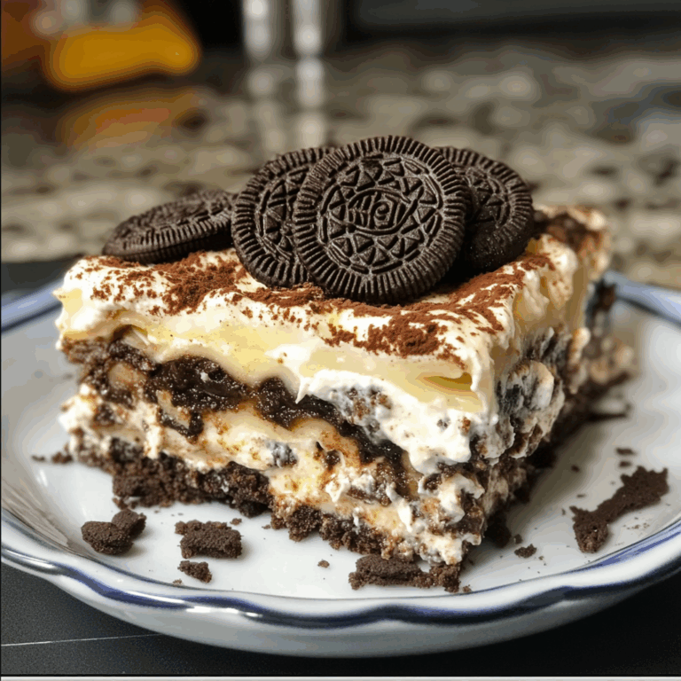 Irresistible Oreo Lasagna: A Decadent Dessert Delight