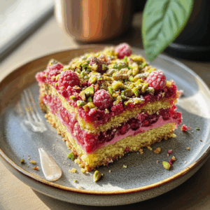 Pistachio Raspberry Cake: A Harmonious Blend of Flavors