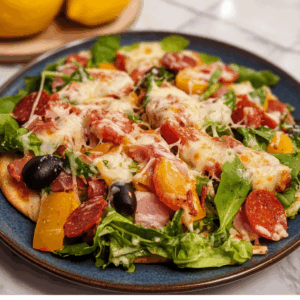 Delectable Pizza Salad: A Flavor Explosion in Every Bite