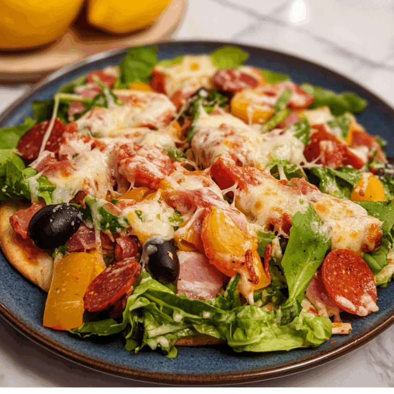 Delectable Pizza Salad: A Flavor Explosion in Every Bite